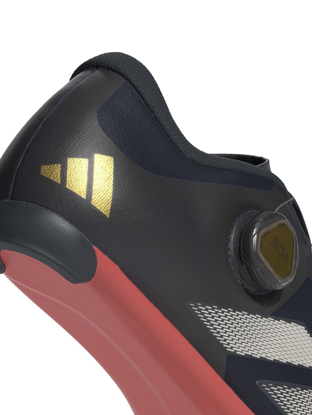Adidas Tempo 3 Stripes BOA Rennradschuhe | Dunkelblau