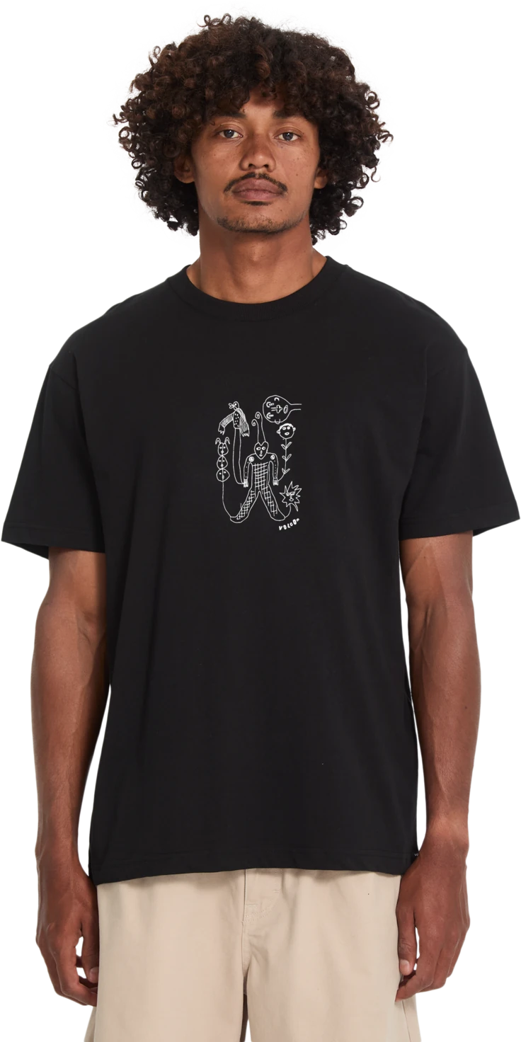Volcom NOWHERE SST camiseta manga corta hombre | Black