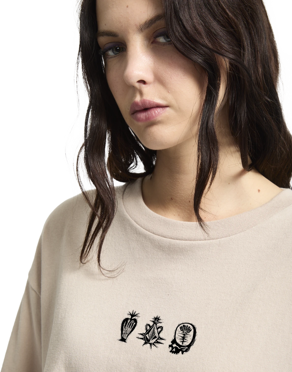 Volcom Vaderetro 2 camiseta manga corta mujer detail 2 | Khakiest