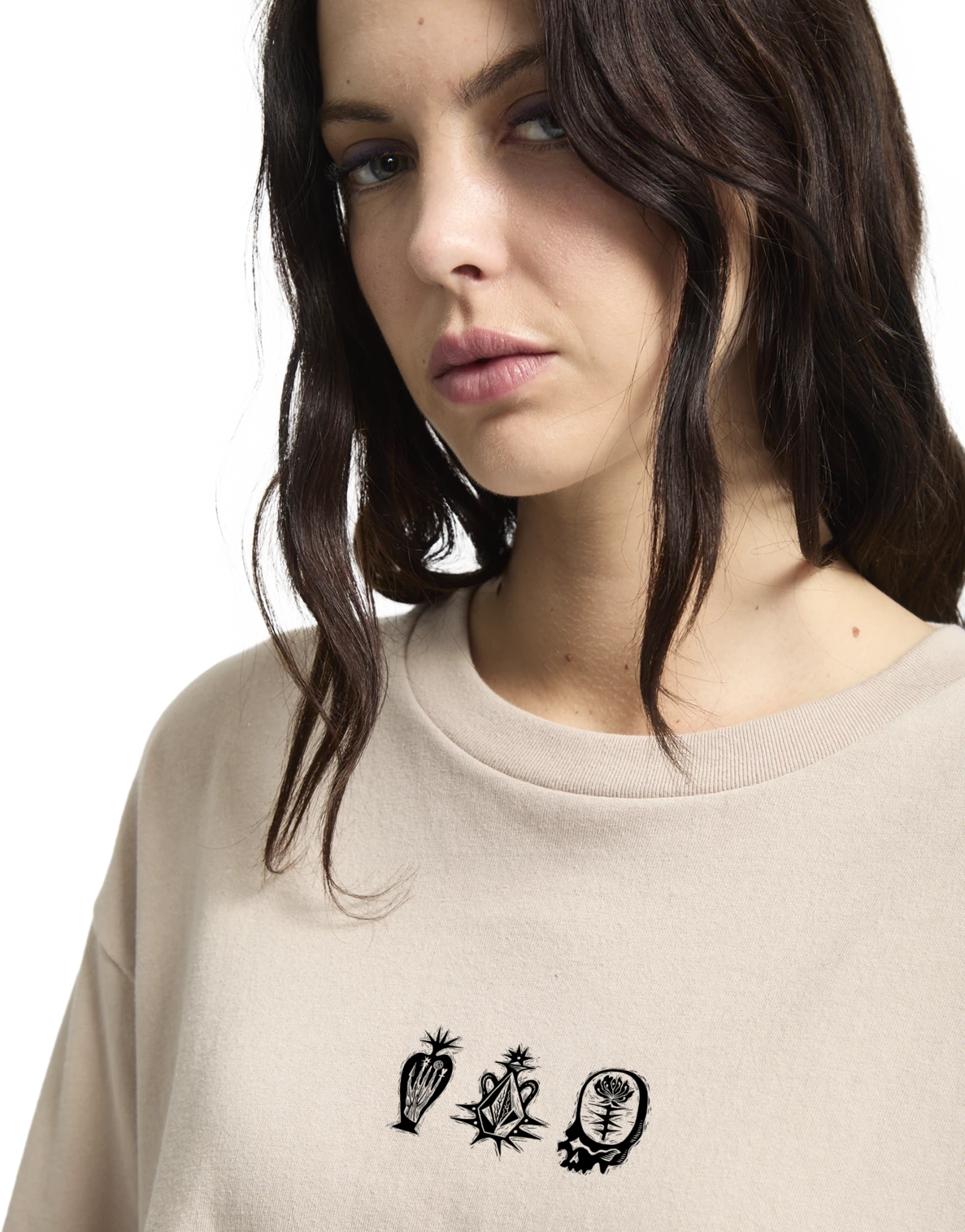 Volcom Vaderetro 2 camiseta manga corta mujer detail 2 | Khakiest