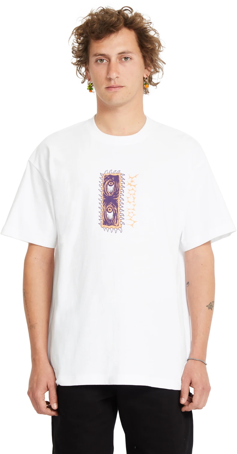 Volcom Eye Rust Lse camiseta manga corta hombre | WHITE