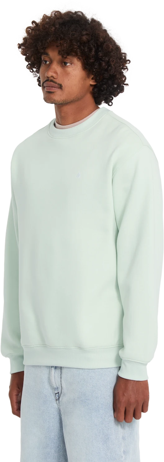 Volcom SINGLE STONE CREW sudadera hombre detail 2 | Pale Aqua