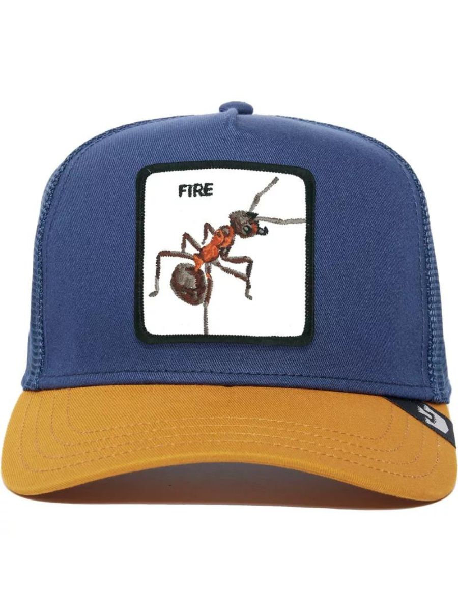 Goorin Bros V2 Fire Cap (Ant) - Indigo