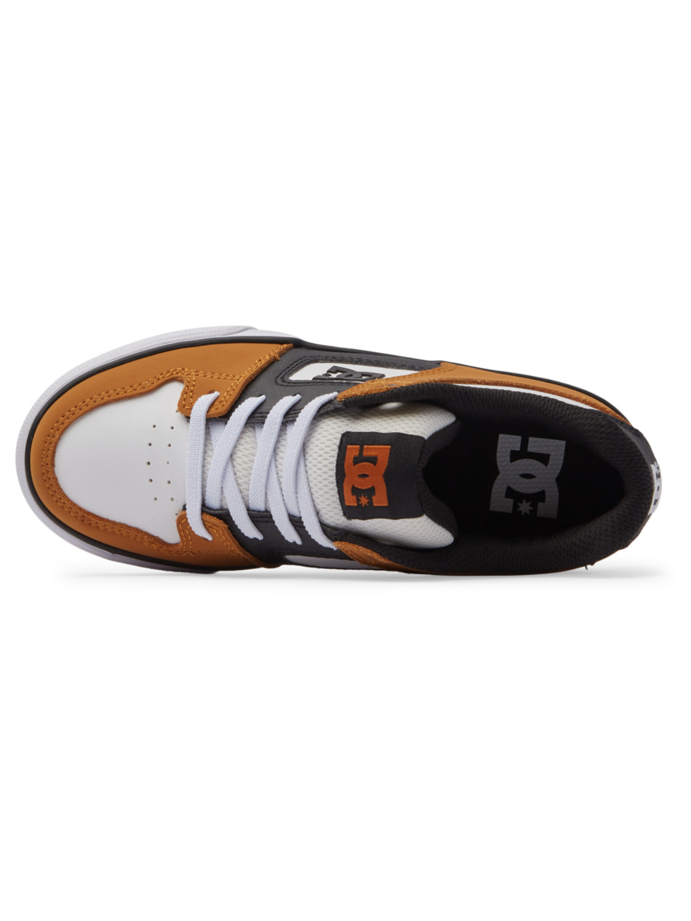 DC Shoes Pure Elastic Tênis infantil - Trigo/Branco