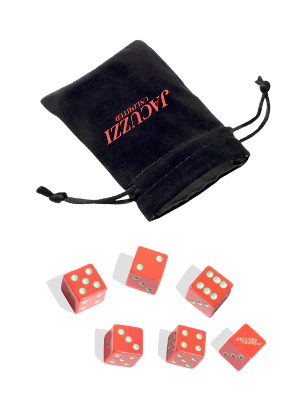 Jacuzzi Unlimited Snake Eyes Loaded Dice (Set of 6)