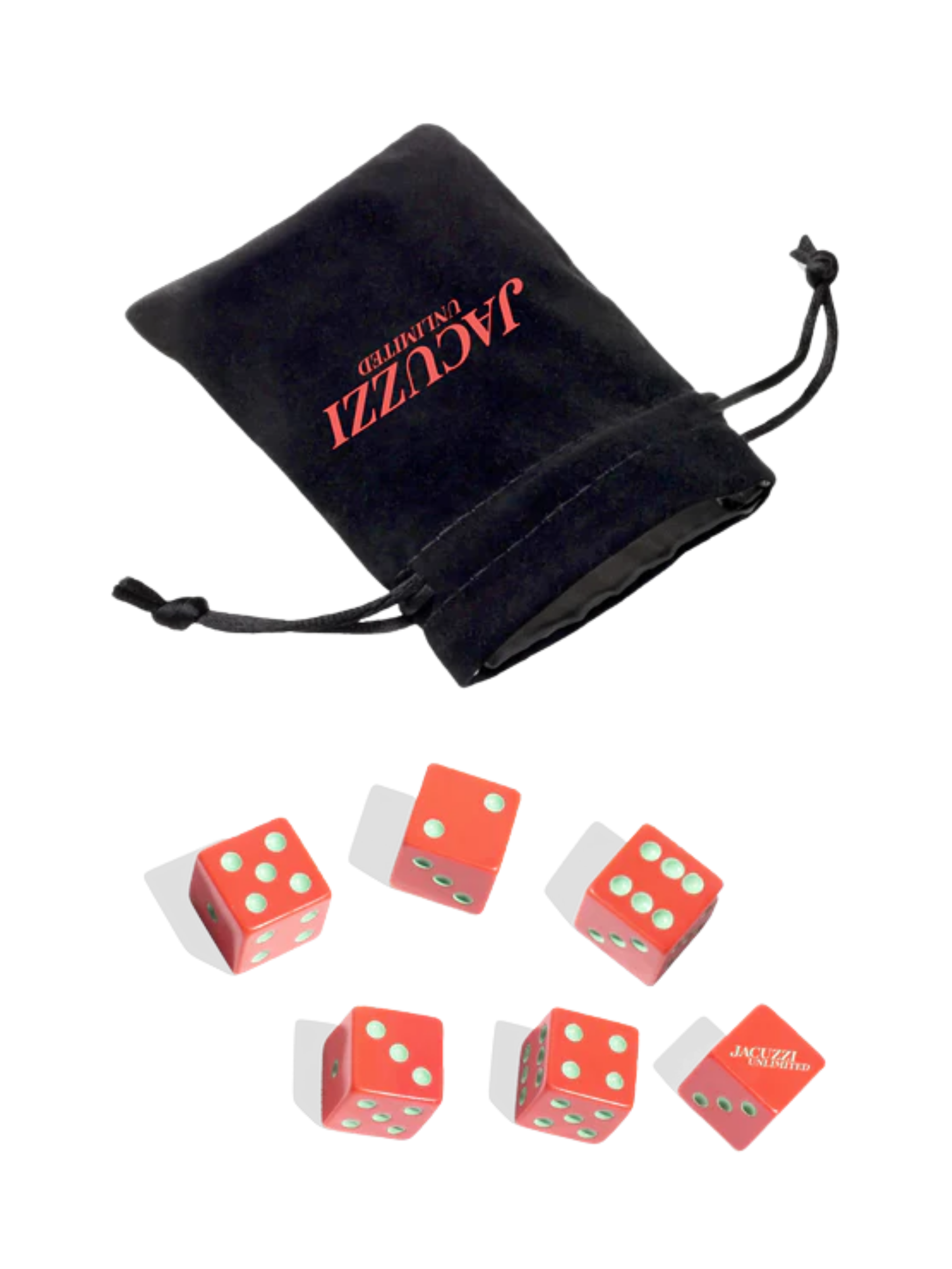 Jacuzzi Unlimited Snake Eyes Loaded Dice (Set of 6)