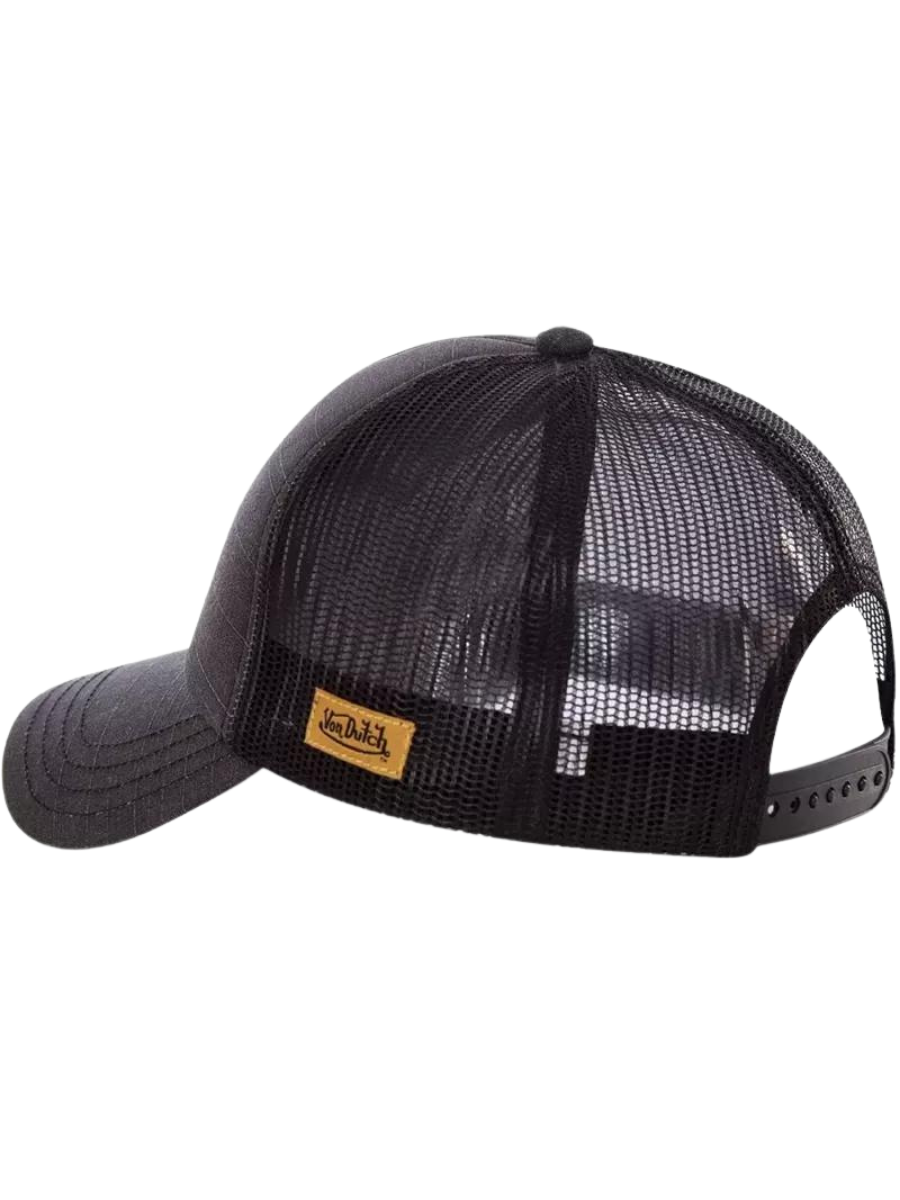 Von Dutch Crew The Legendary Brand trucker cap - Black