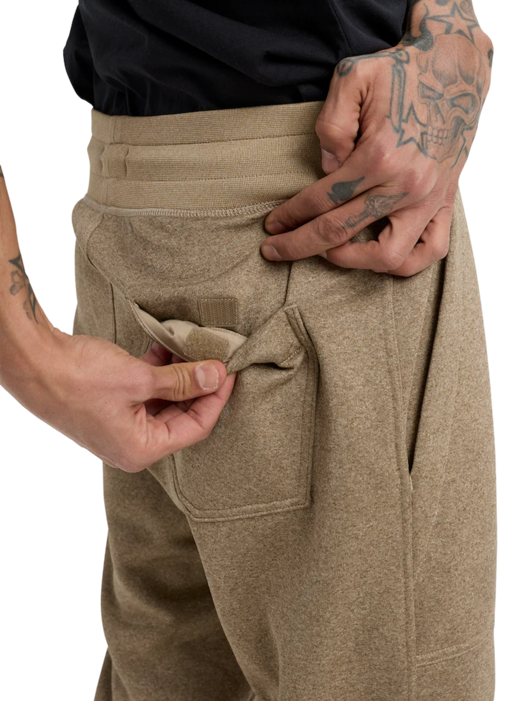 Men’s Burton Oak Fleece Pants | Summit Taupe Heather