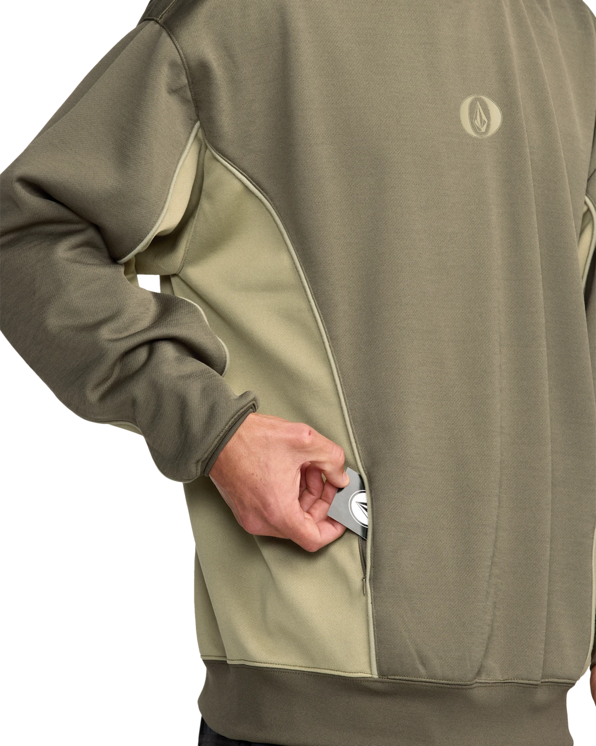 Volcom VITAL HYDRO P/O sudadera con capucha hombre detail 4 | Military