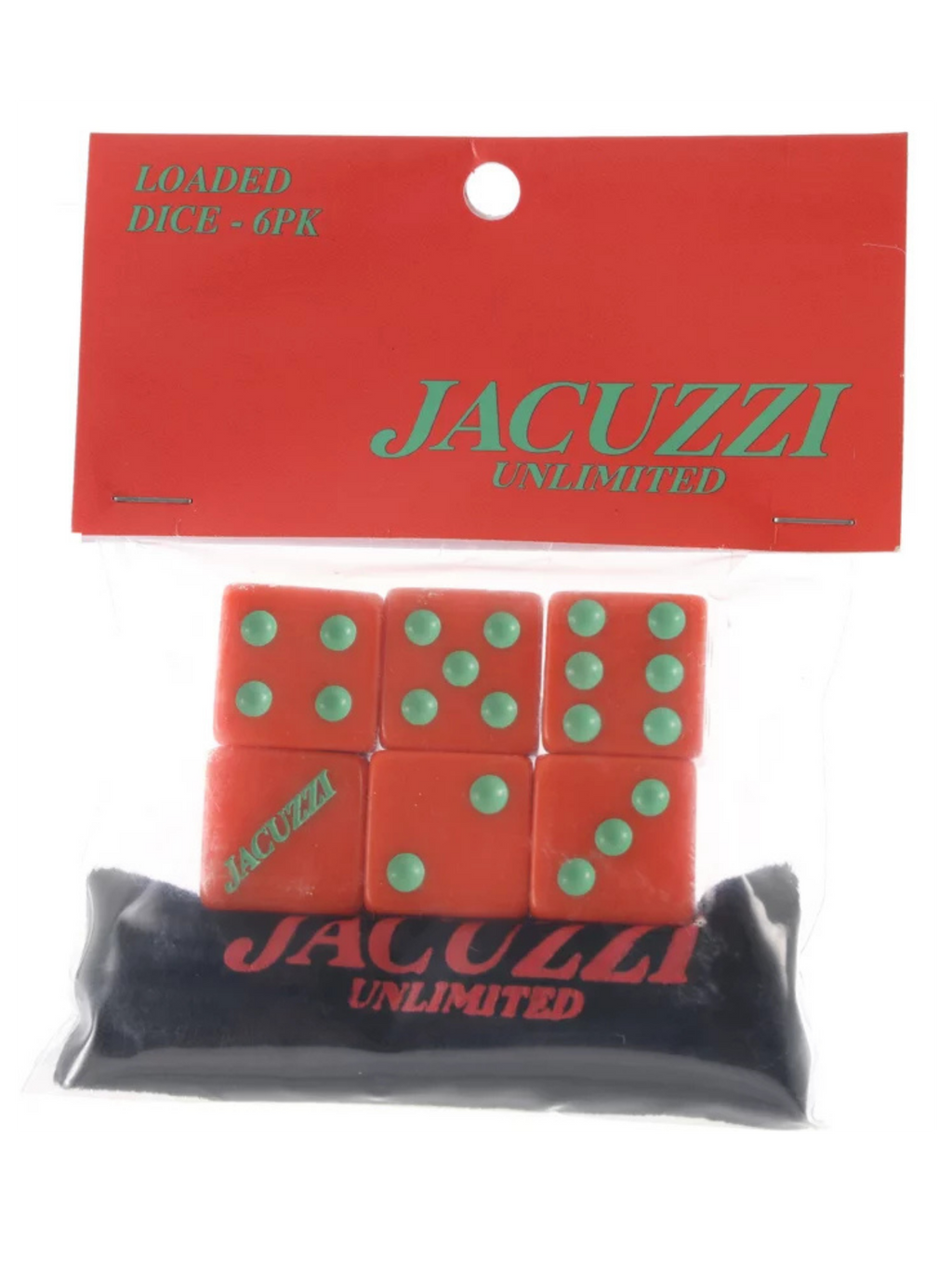 Jacuzzi Unlimited Snake Eyes Loaded Dice (Set of 6)