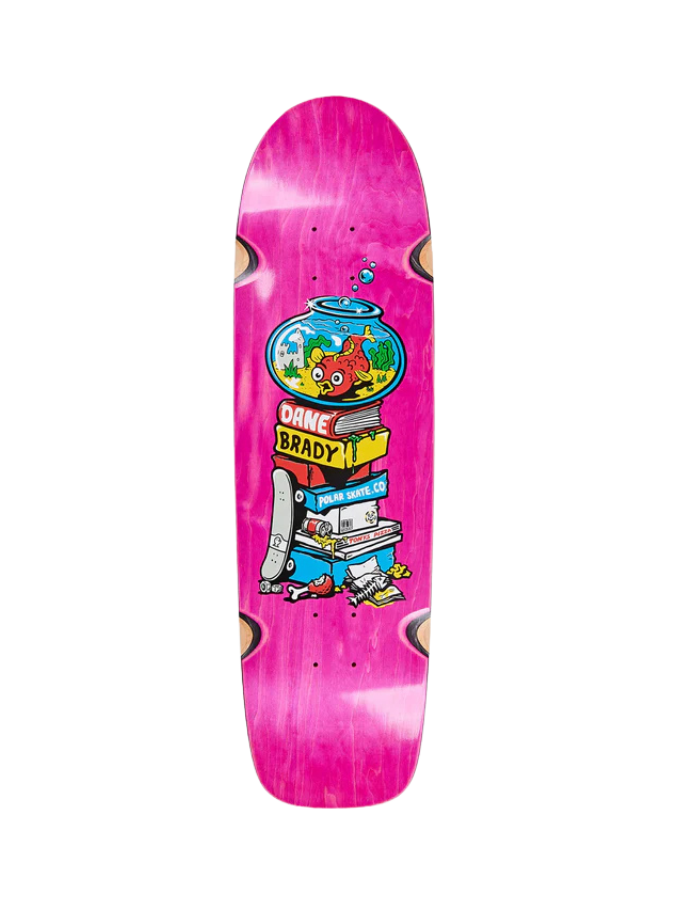 Polar Dane Brady Surf Jr Fish Bowl Wheel Wells 8.75" Skateboard Deck