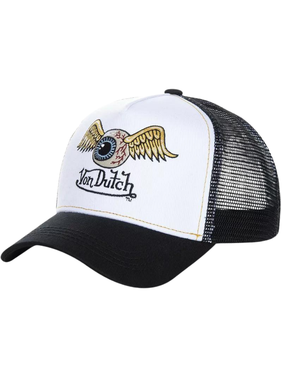 Von Dutch Art trucker cap - White