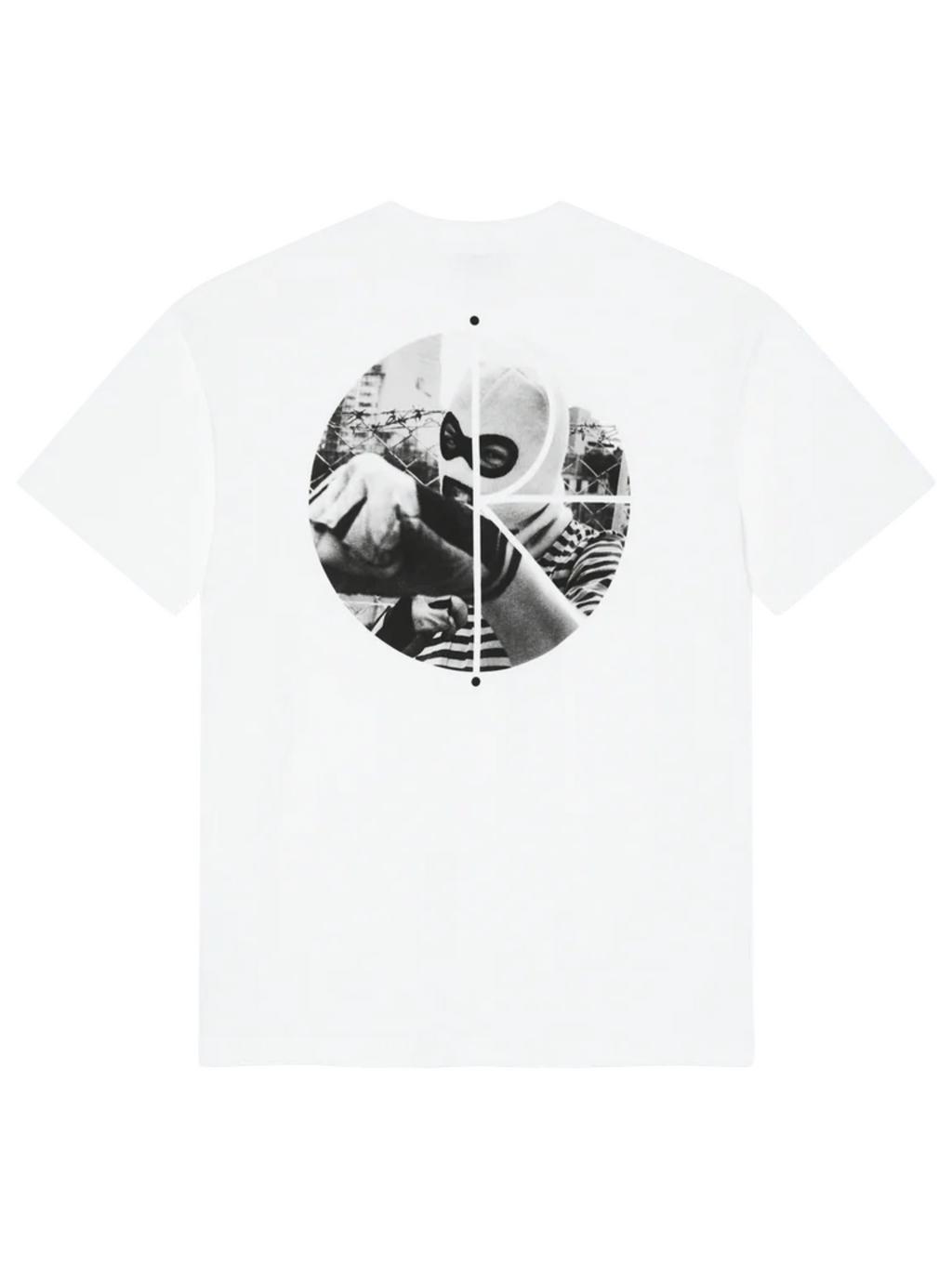 Camiseta Polar Skate Co Fill Logo Klez | White