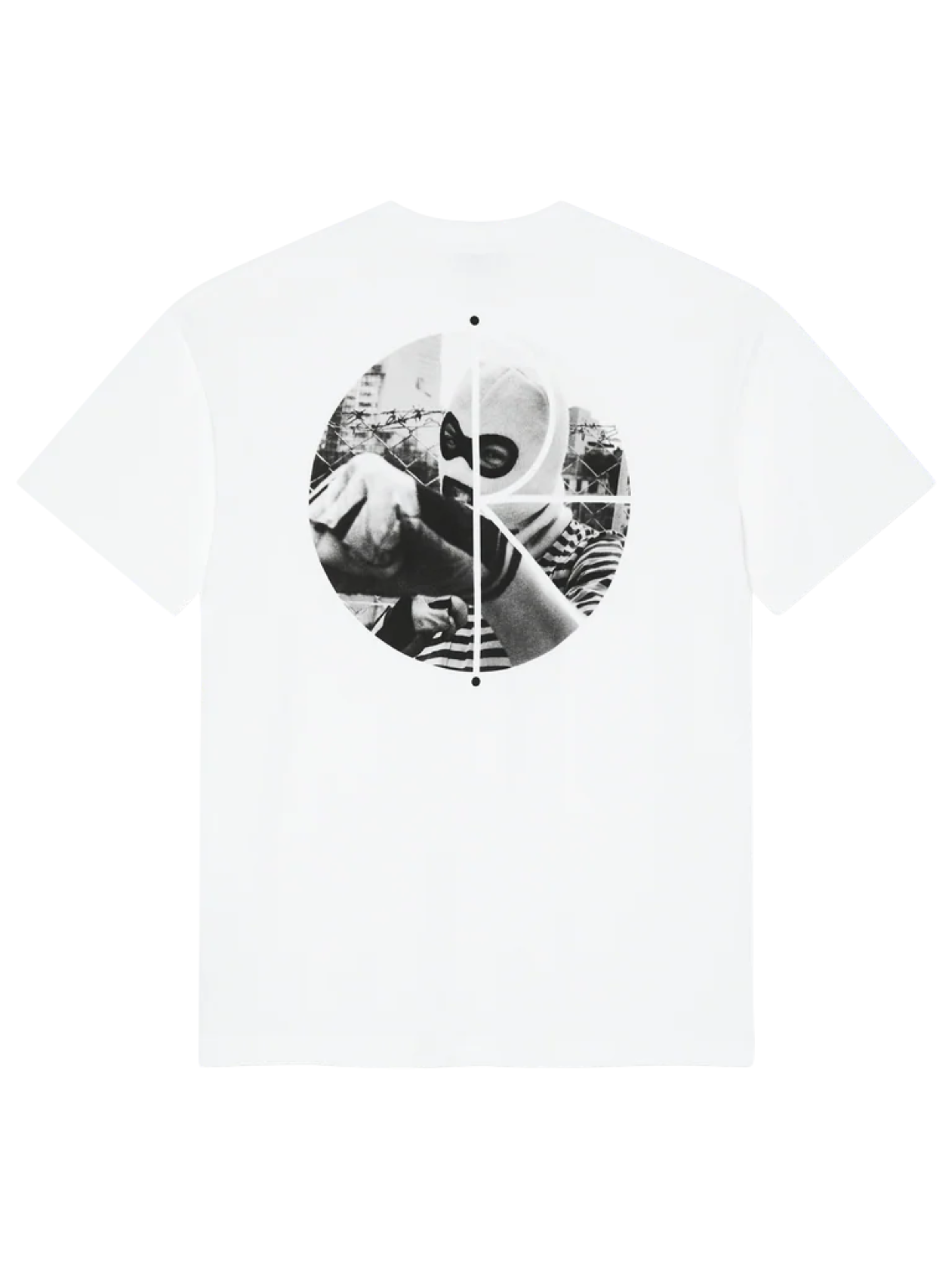 Camiseta Polar Skate Co Fill Logo Klez | White
