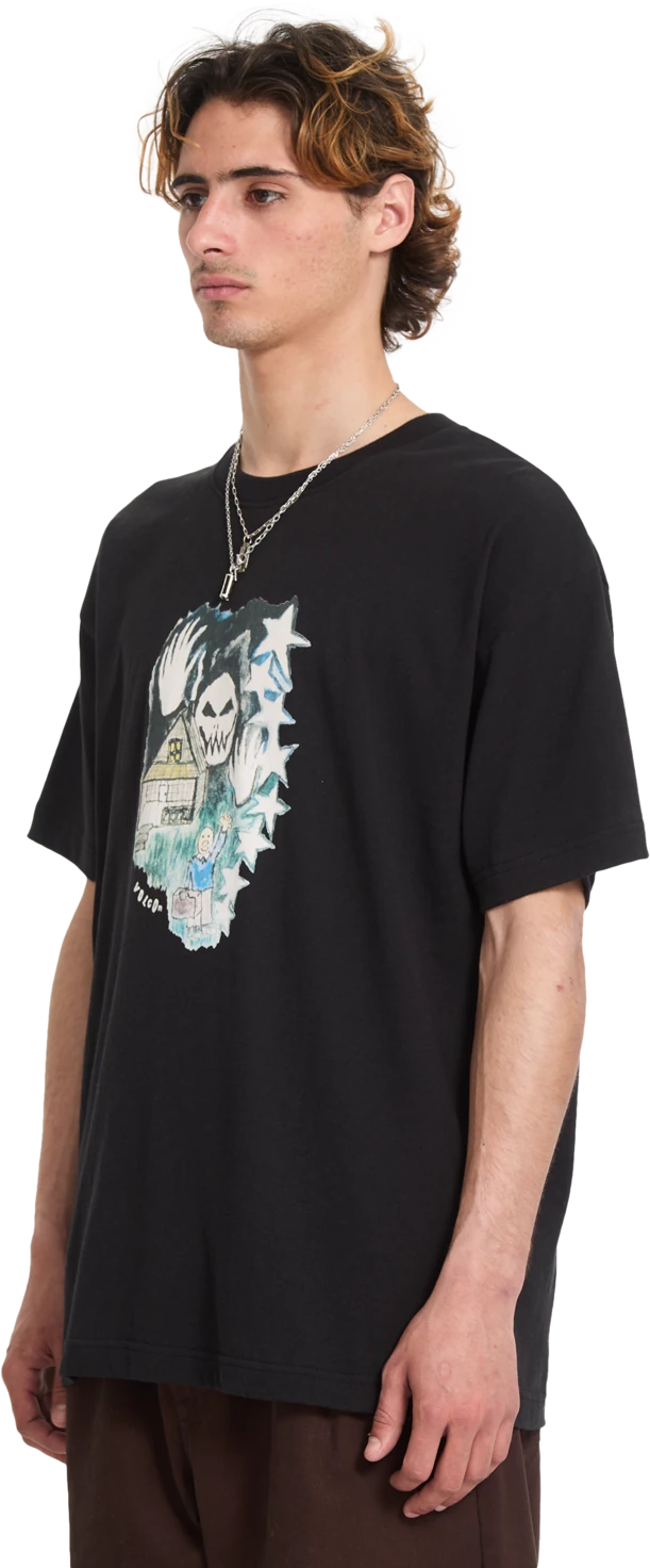 Volcom FA ISSAM AUPTEL LSE SST camiseta manga corta hombre detail 2 | BLACK