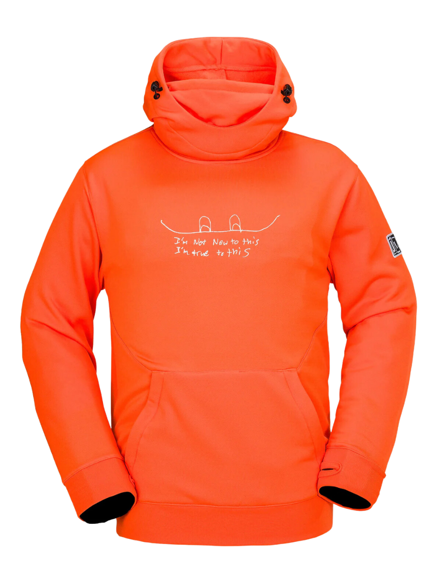 Sudadera Técnica Volcom Hydro Riding - Flame Red