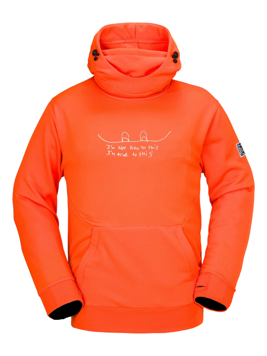 Sweat Technique Volcom Hydro Riding - Rouge Flamme