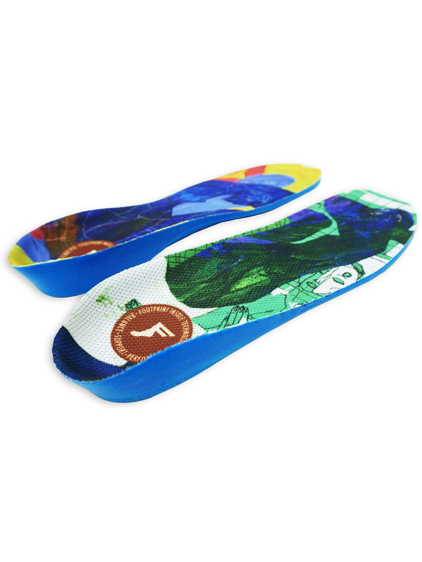 Footprint Insoles Kingfoam Orthotic Fluidx Insoles - Verona