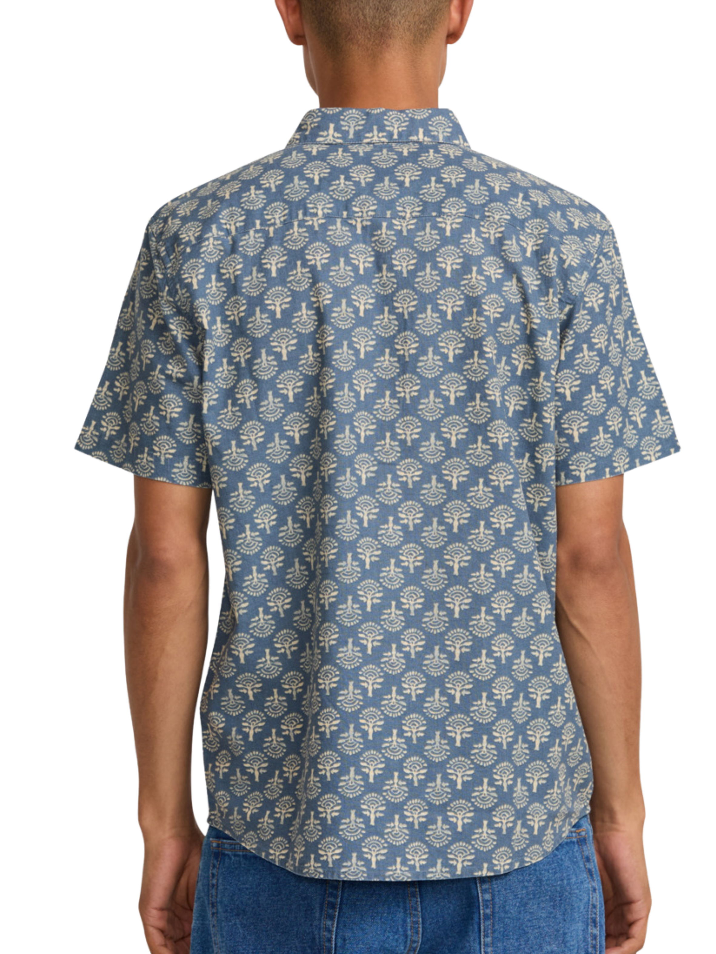 Camisa Rvca Vacationist - Indigo