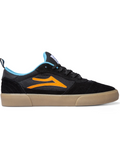 Lakai x Poler Cambridge Sneakers – Schwarz/Mehrfarbiges Wildleder