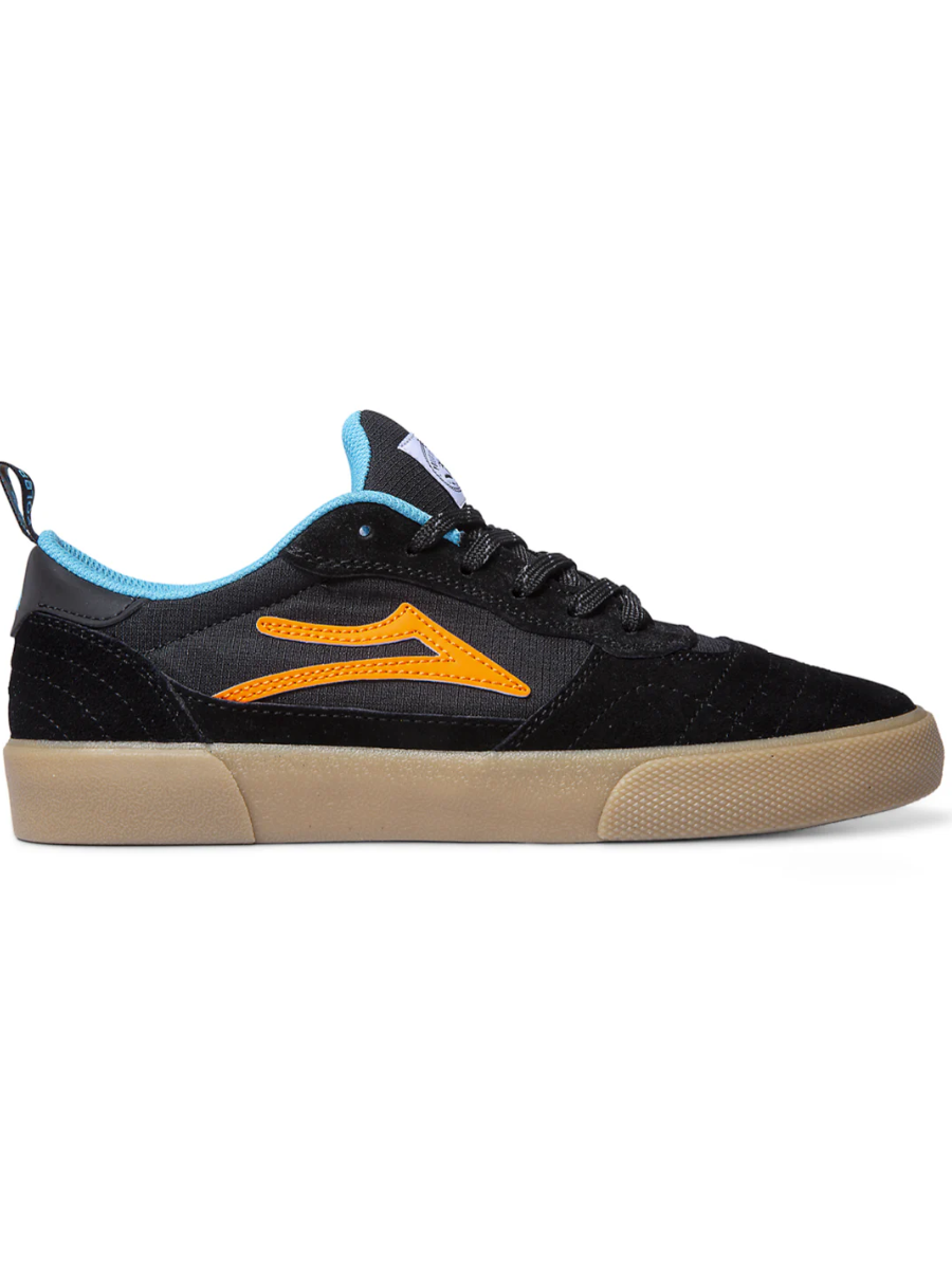Baskets Lakai x Poler Cambridge - Noir/Suède Multi