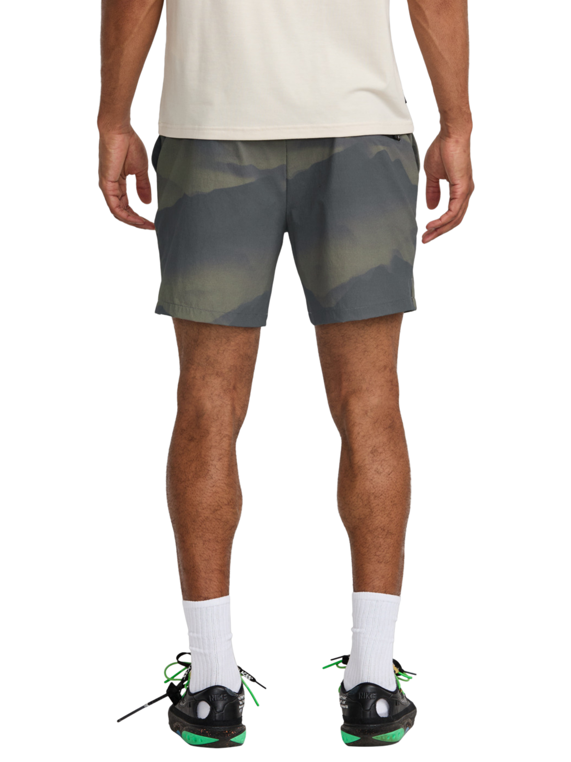 RVCA Stretch Outsider 17" Kurze Hose Dunkel Khaki