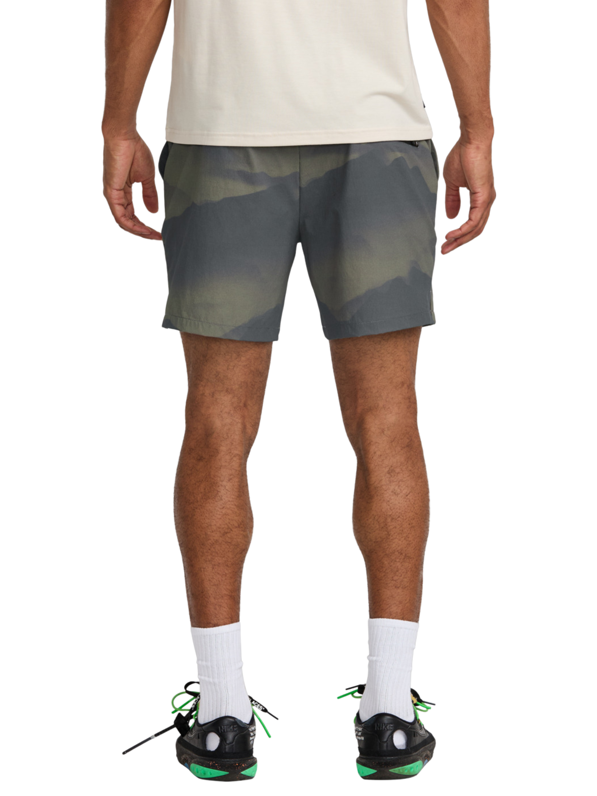 Pantalon Corto Rvca Stretch Outsider 17" - Dark Khaki