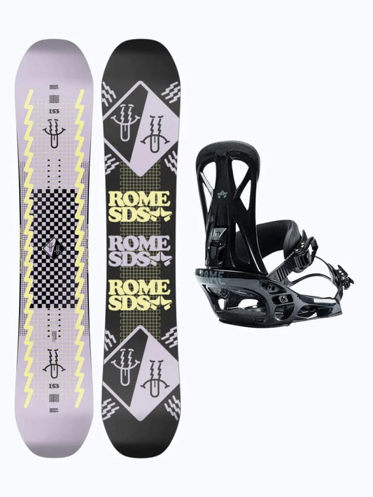 Pack snowboard: Rome Artifact + Rome United