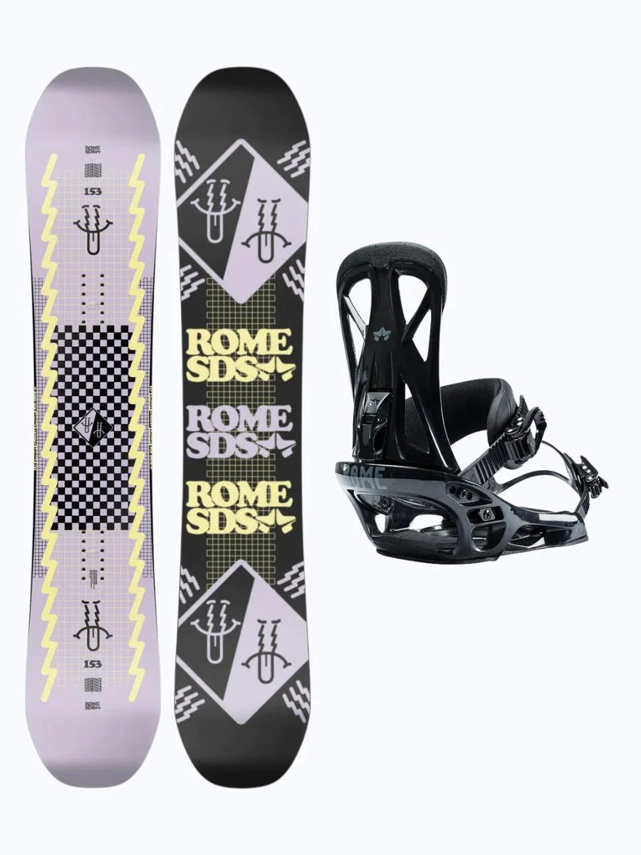 Snowboard-Paket: Rome Artifact + Rome United