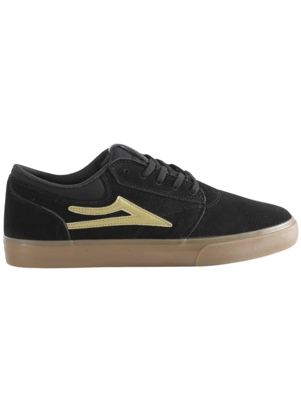 Zapatillas Lakai Griffin | Black/Gold Suede