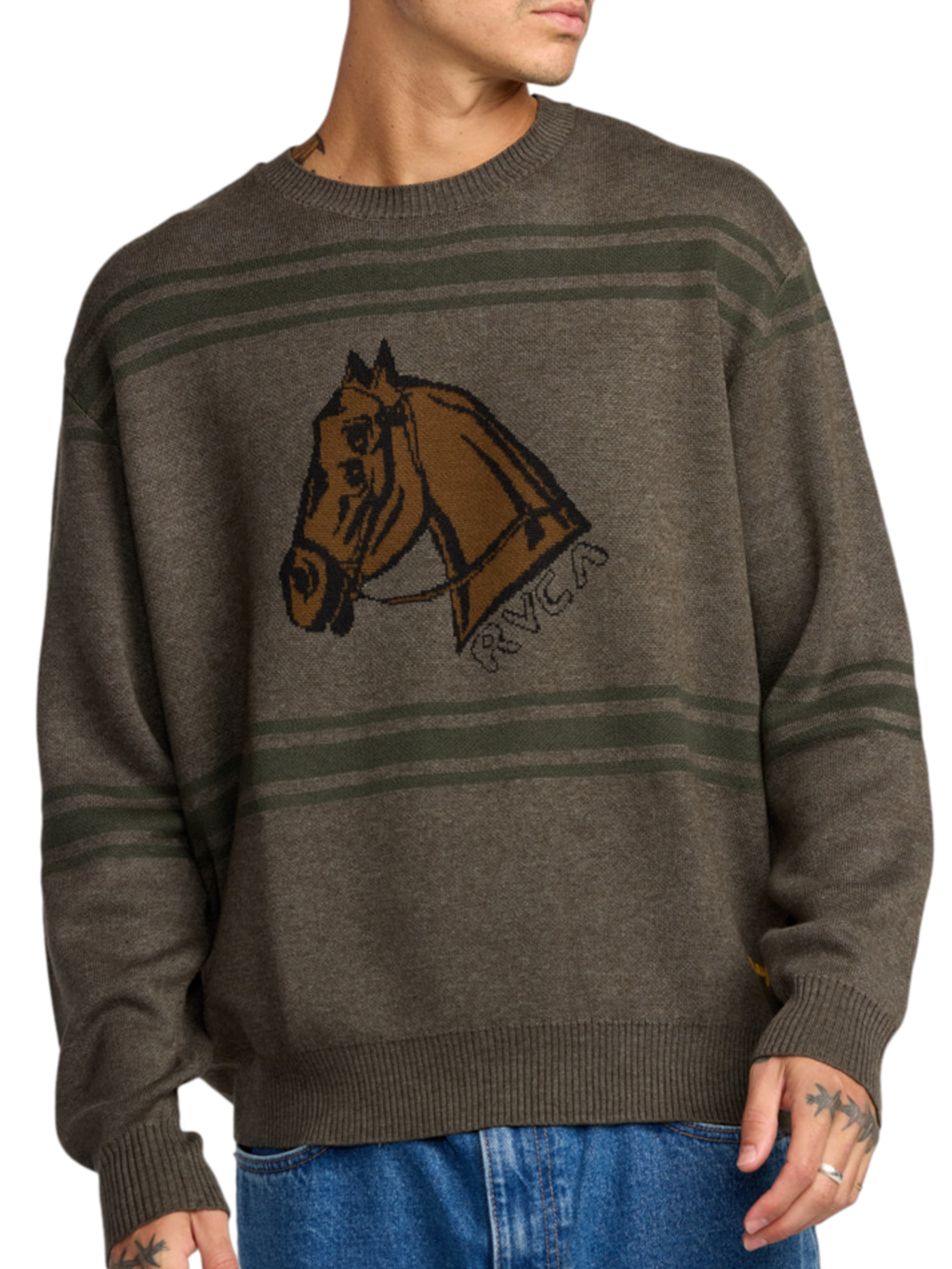 RVCA KSL Sweater | Classic build with creative attitude