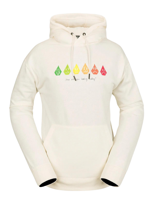 Snowboard sweatshirts | Volcom Melancon Girl's Technical Hoodie - Moonbeam