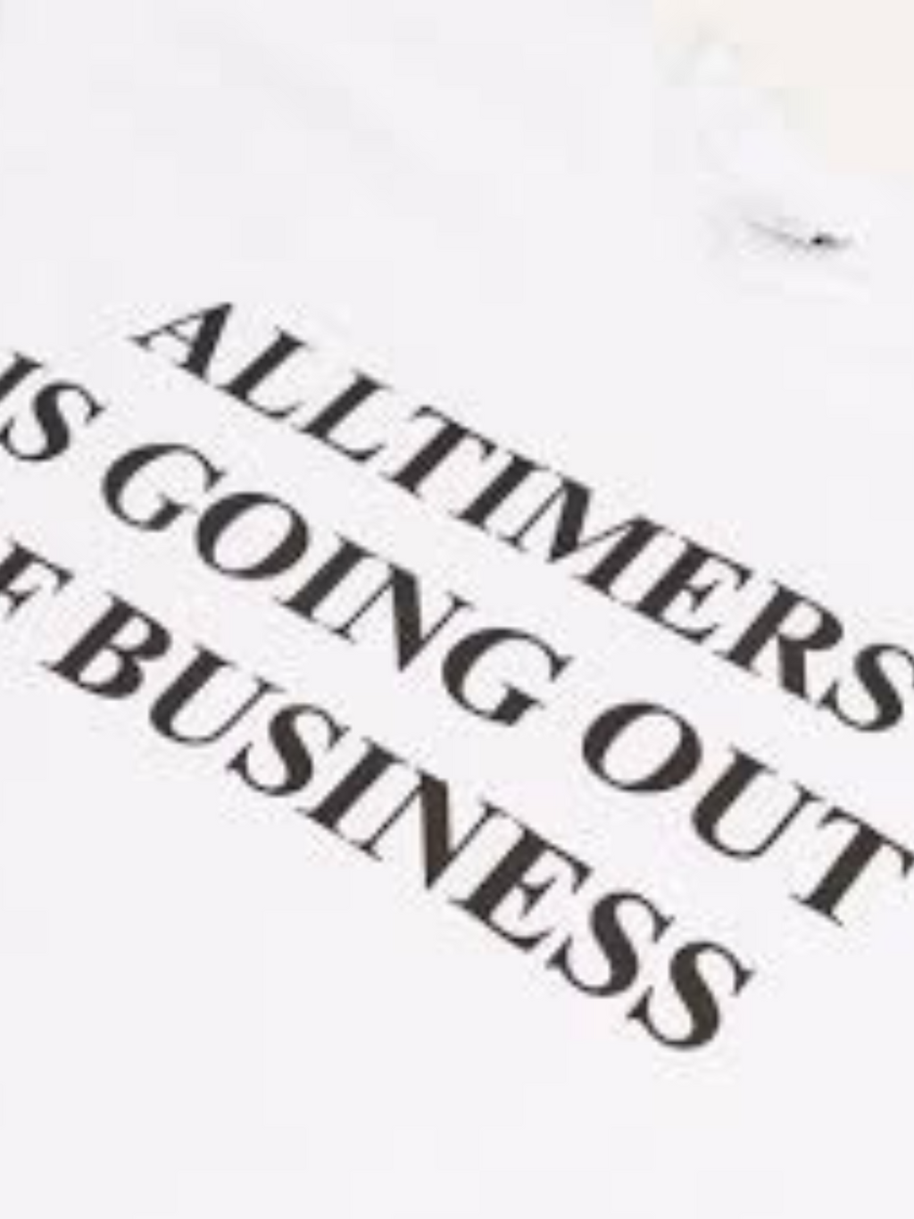 Camiseta Alltimers Fake News - White