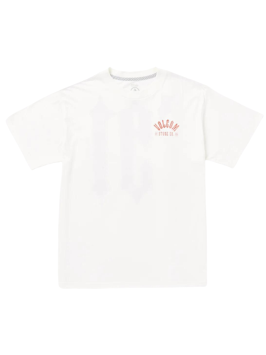 T-shirt Volcom Skate Vitals Grant Taylor SS 2 - Bianco sporco