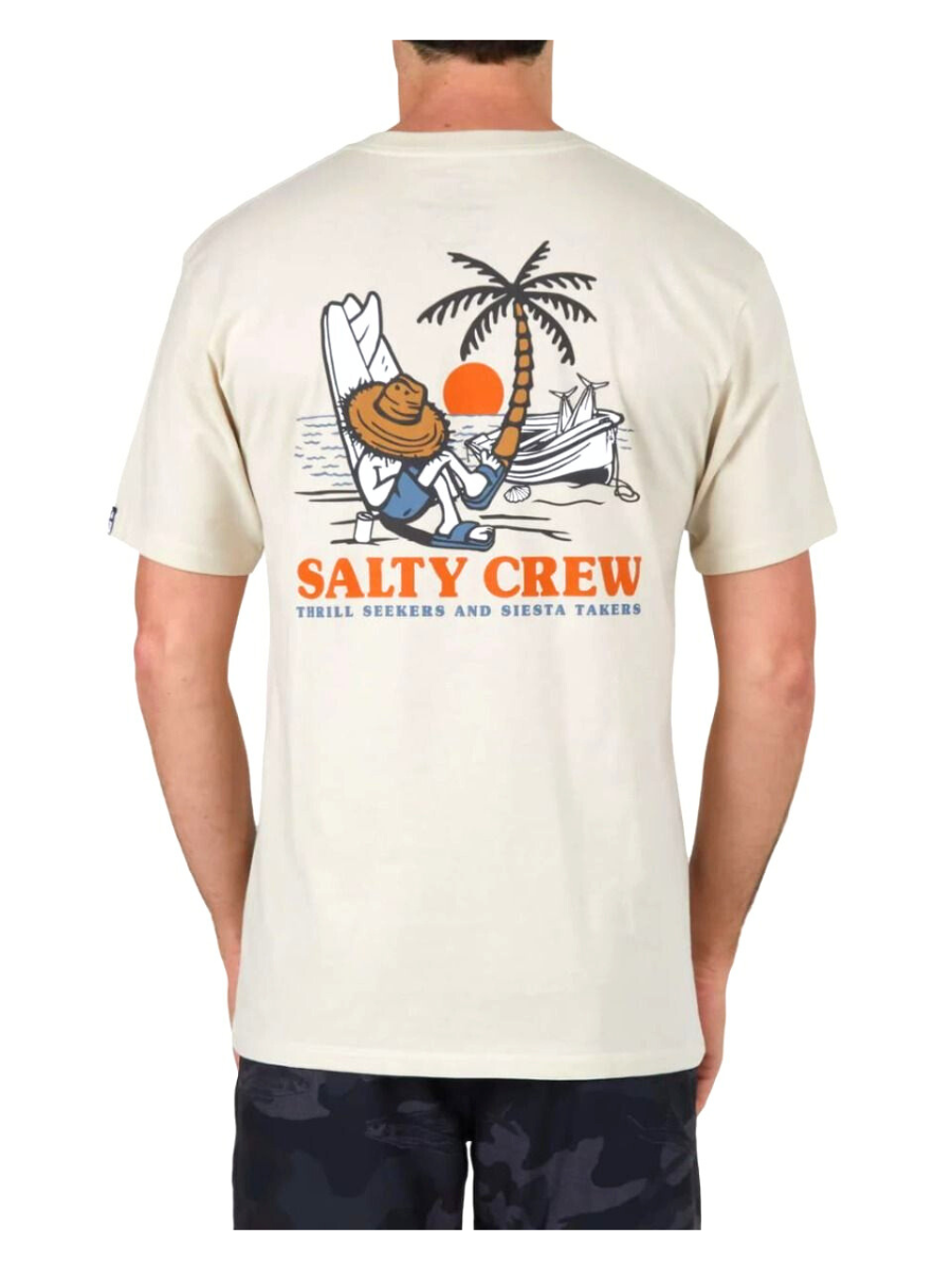 Camiseta Salty Crew Siesta Premium - Osso | Novos produtos | Produtos mais recentes | Produtos mais vendidos | Produtos mais vendidos | surfdevils.com