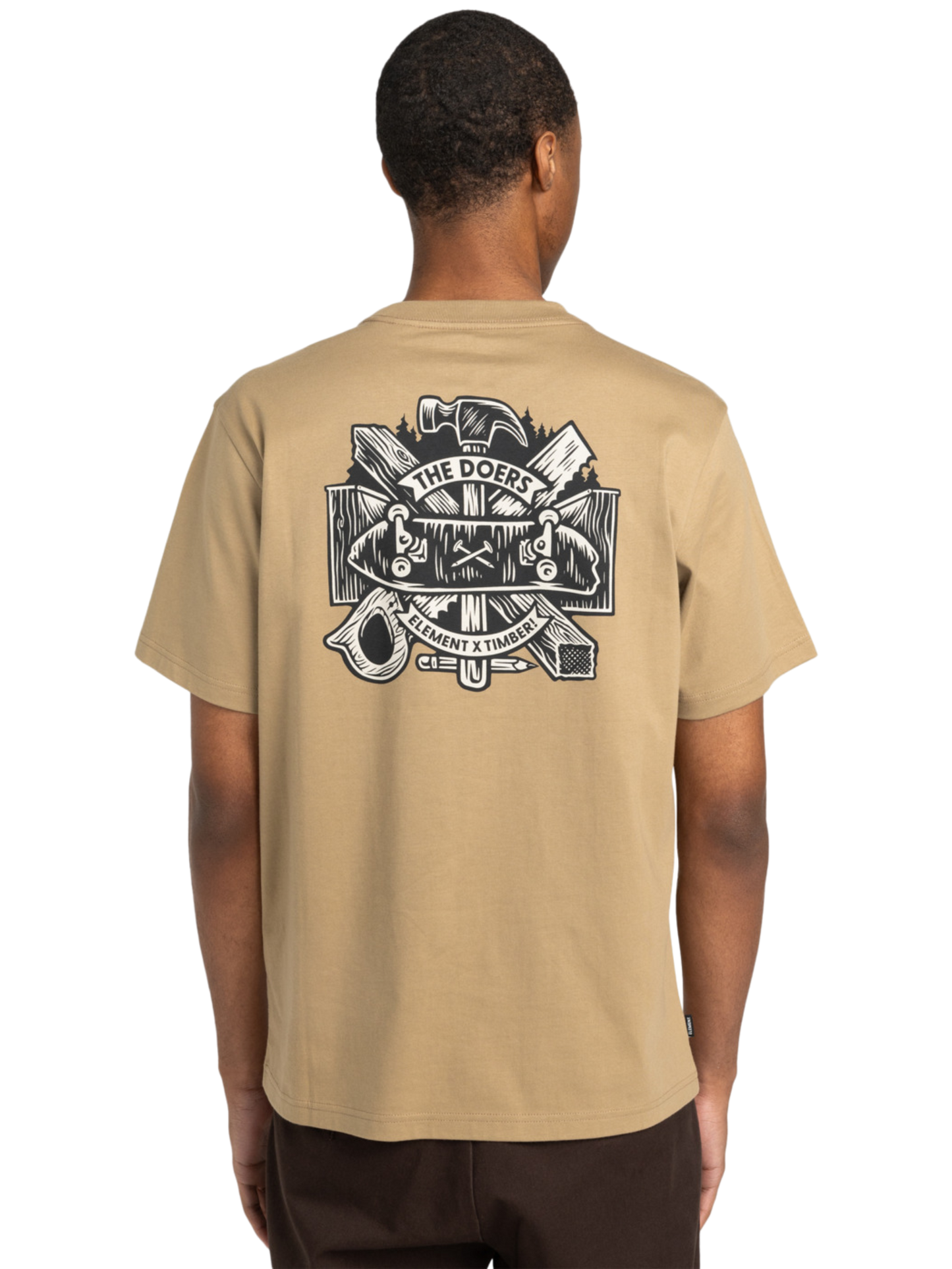 T-shirt Element Timber Supply - Kaki