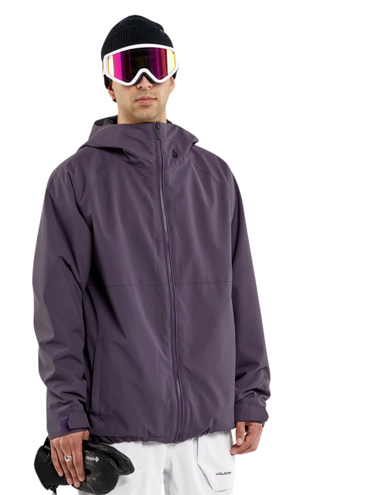 Volcom 2836 Insulated Snowboard Jacket - Purple