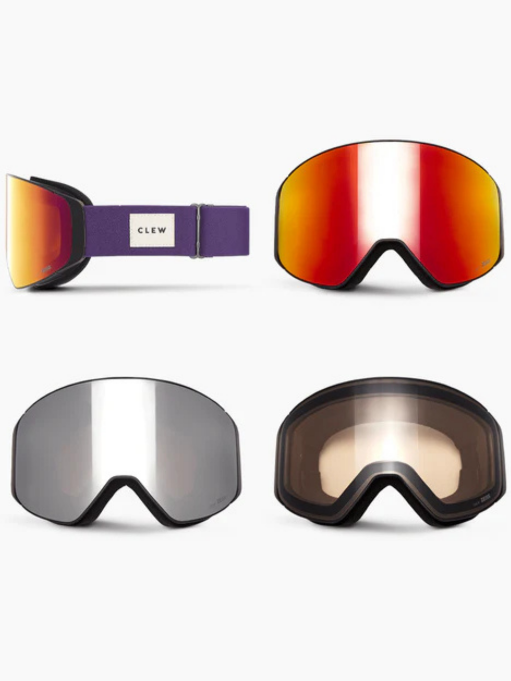 CLEW Magnetic Goggle Purple