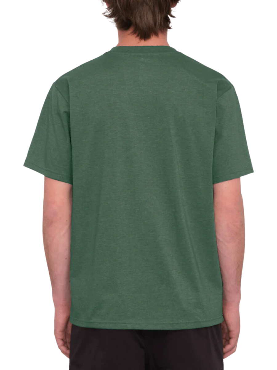 Camiseta Volcom Circle Blanks Heather - Fir Green