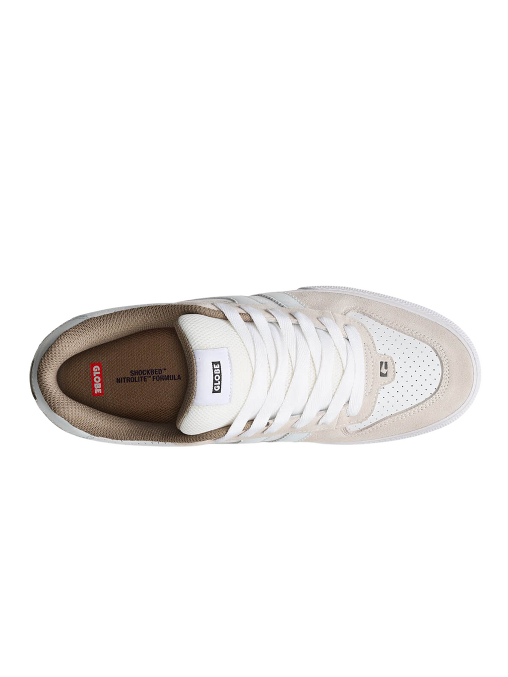 Sapatos Globe Encore 2 - White Dip