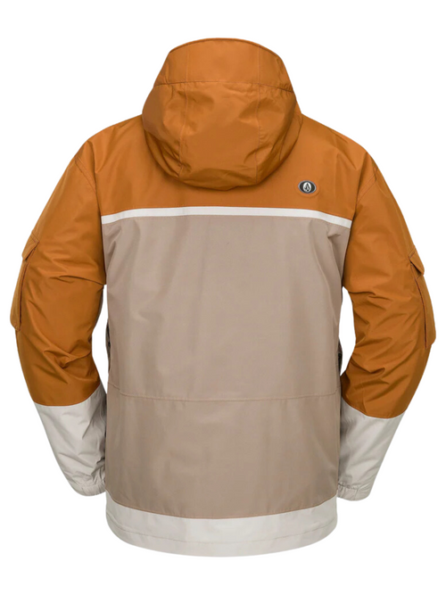 Volcom Nightbreaker 20K Snowboard Jacket - Chestnut Brown