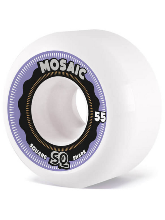 Mosaik SQ Metall 55 mm 102A Skateboard-Räder