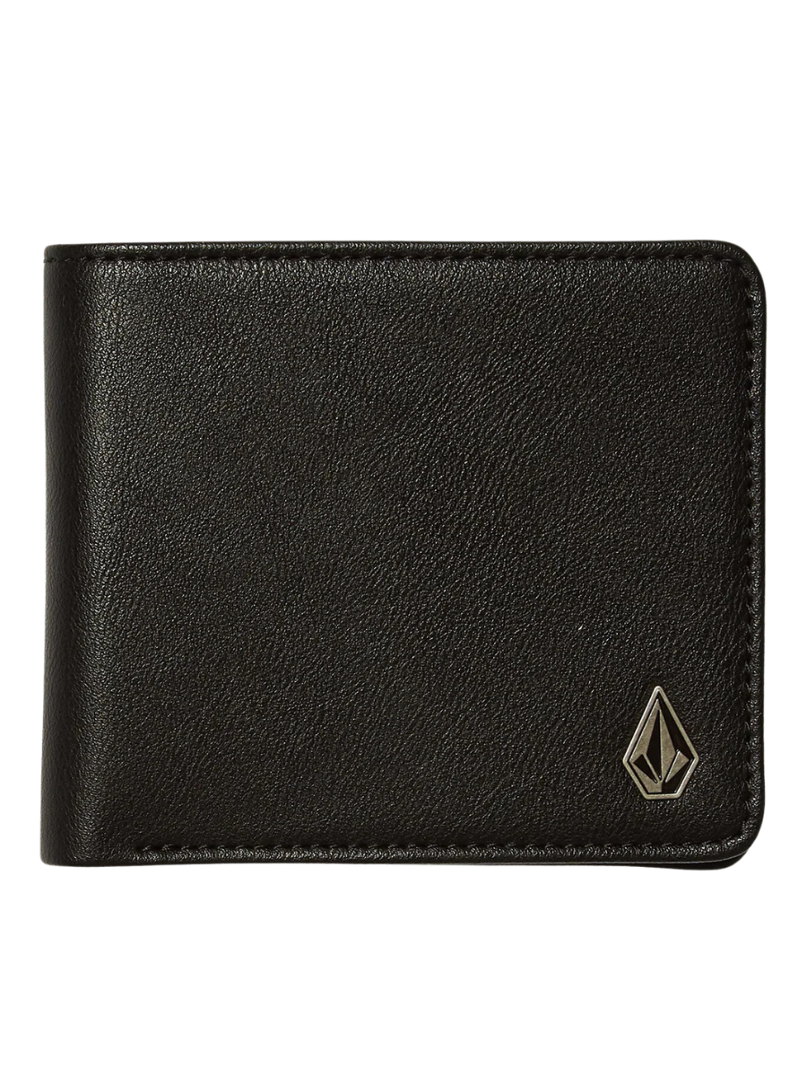 Volcom Slim Stone Small Wallet - Black | Collection_Zalando | Volcom Shop | Wallets | surfdevils.com