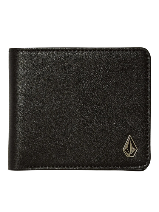 Volcom Slim Stone Kleine Geldbörse - Schwarz