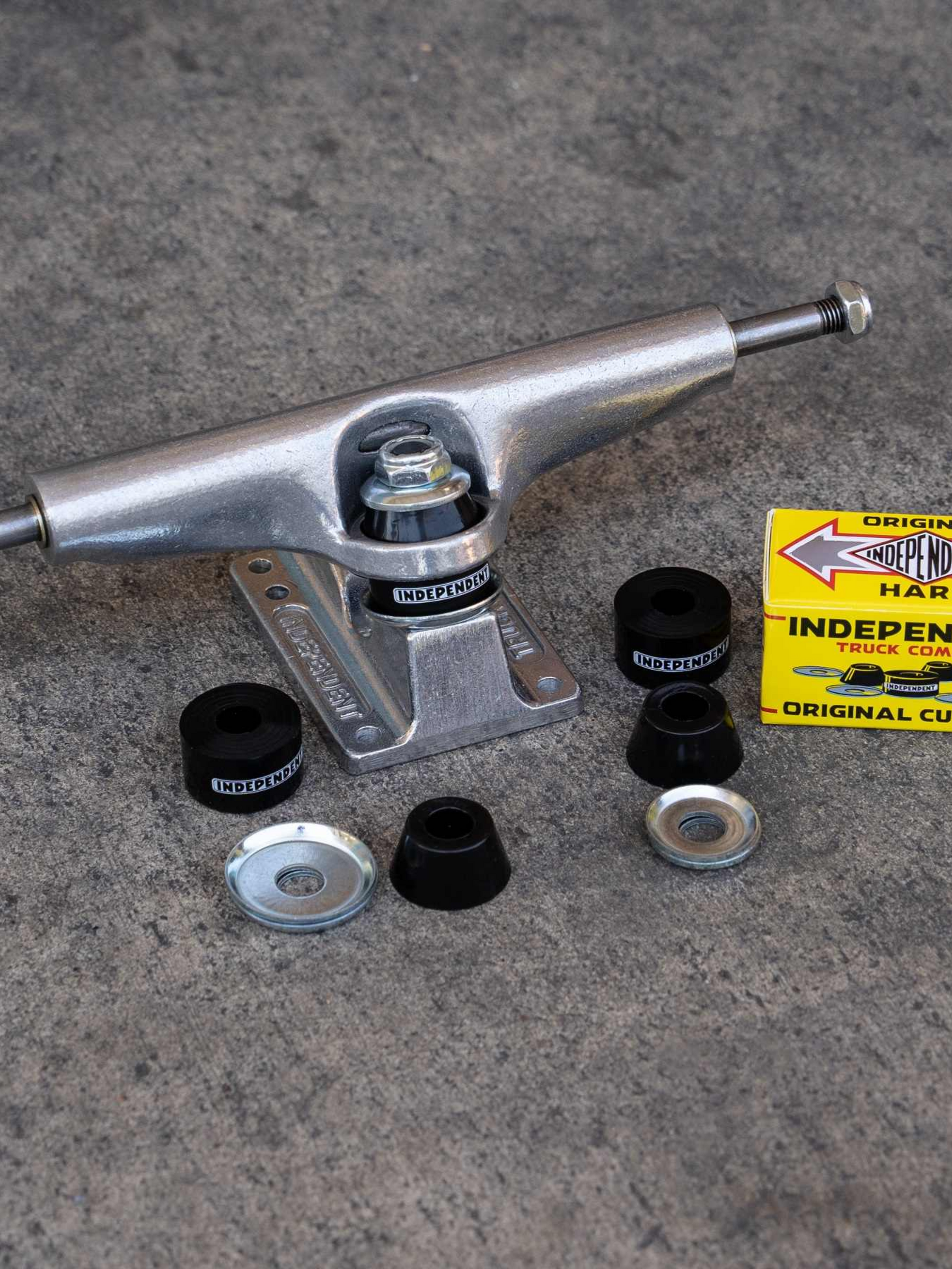 Gomas Independent Original Cushings - Hard 94A | Best selling products | Gomas / Bushings de Skate | Skate Shop | Tablas, Ejes, Ruedas,... | surfdevils.com