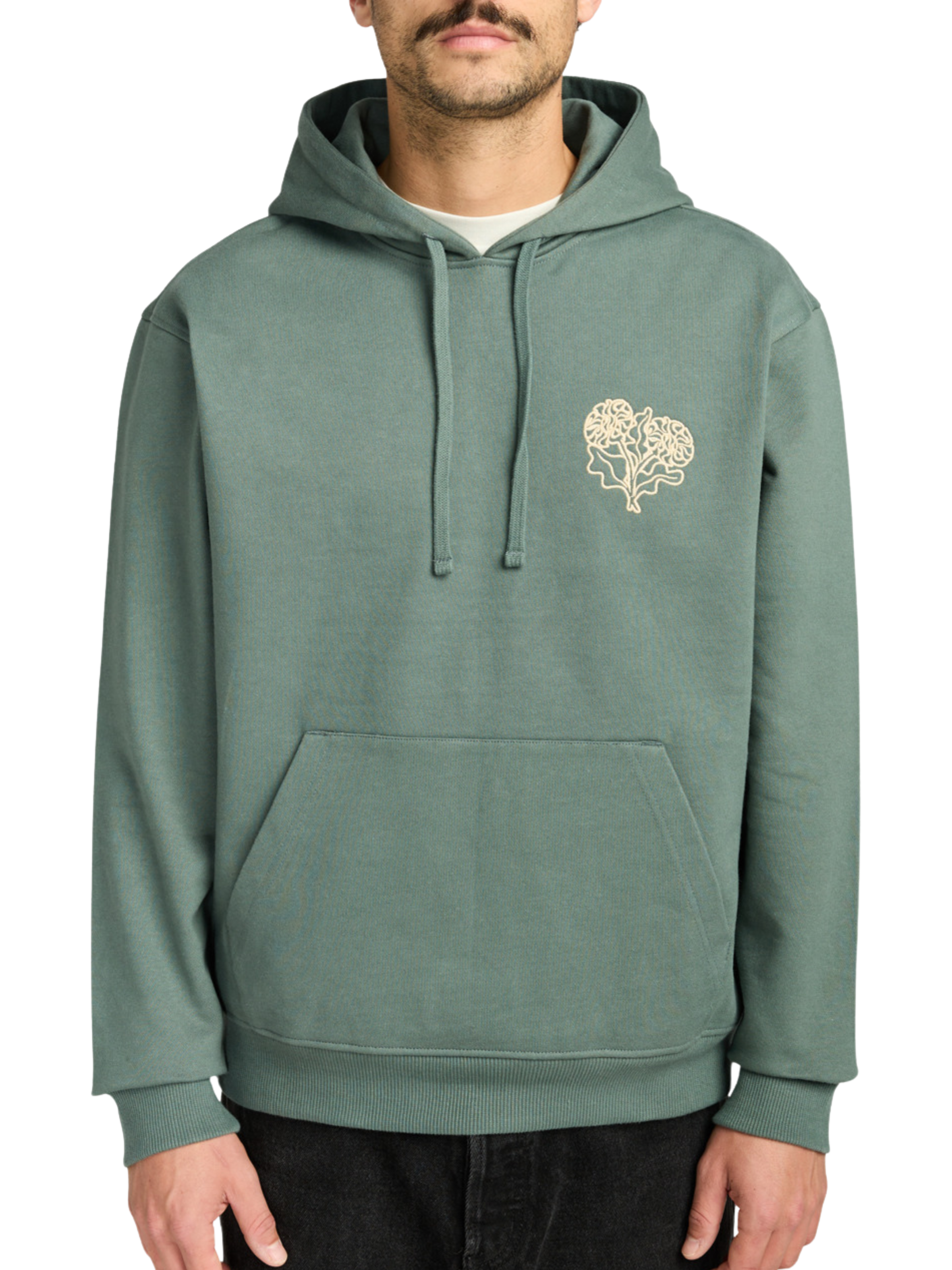 RVCA Flower Balance Sweatshirt | Balsam Green