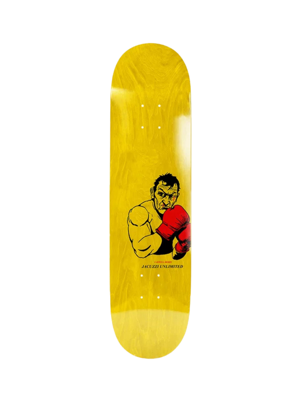 Skateboard-Deck Jacuzzi Caswell Berry KO Ex7 - Yellow | 8.25"