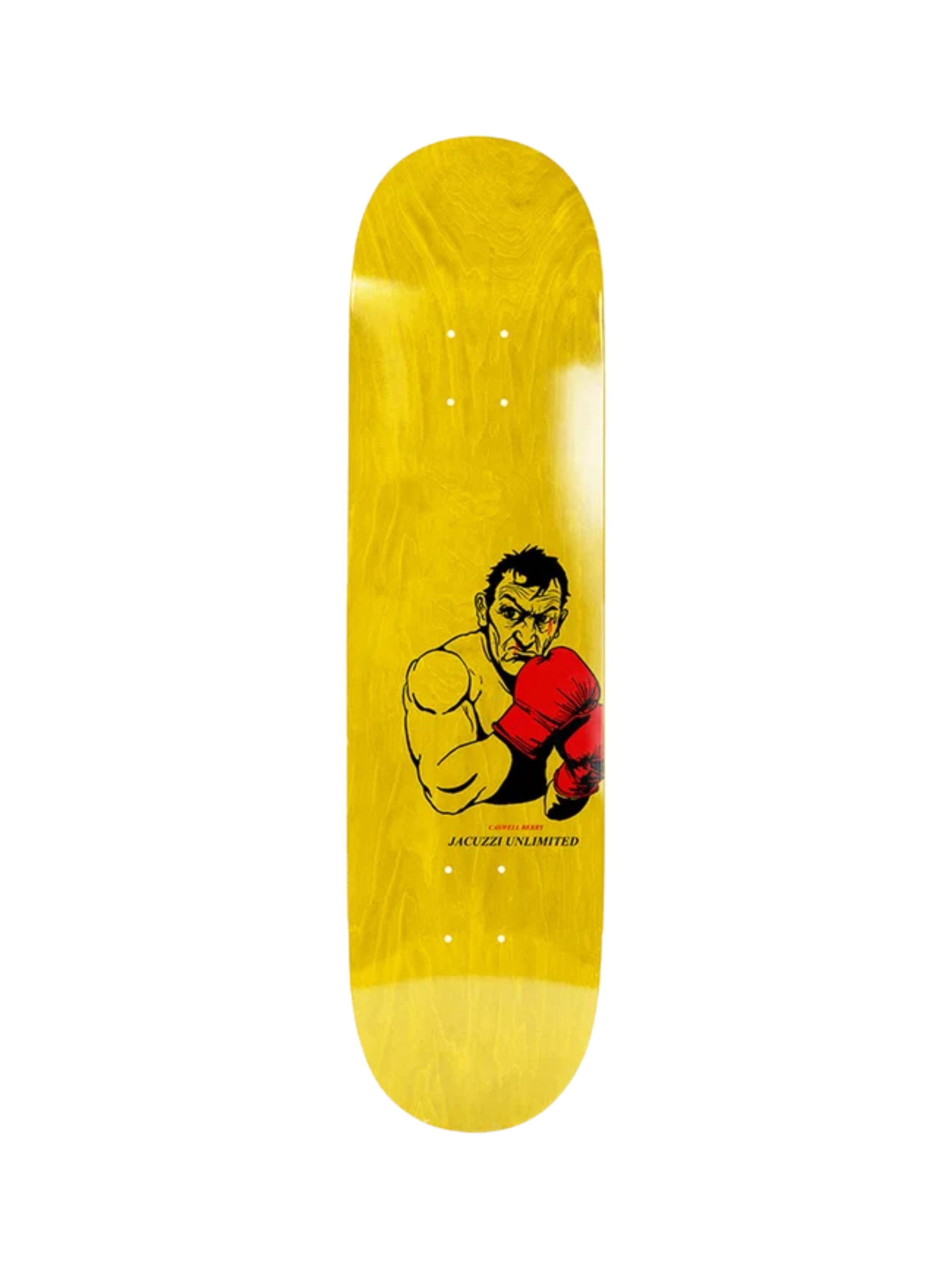 Skateboard-Deck Jacuzzi Caswell Berry KO Ex7 - Yellow | 8.25"