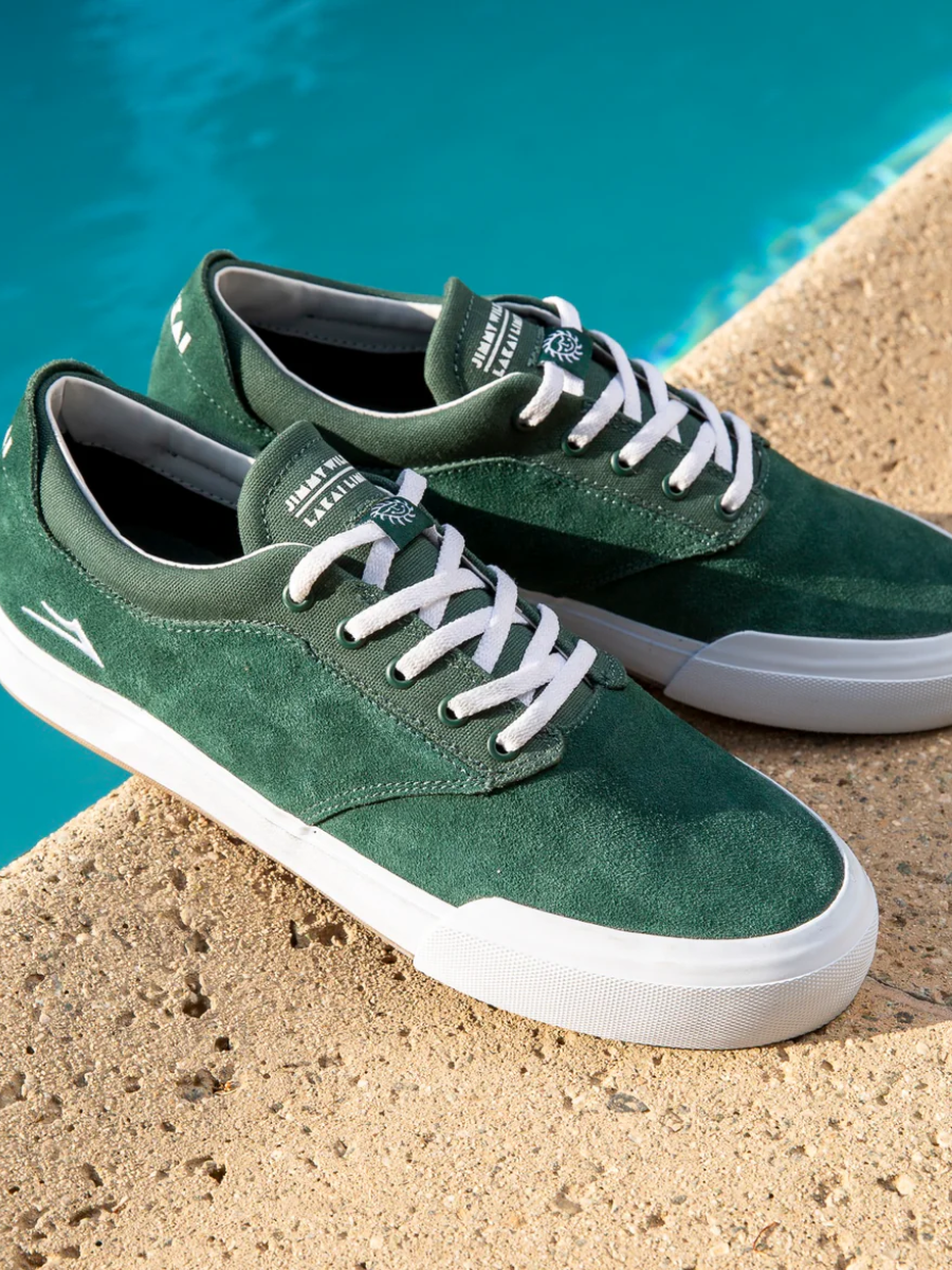 Scarpe da ginnastica Lakai Wilkins Limited - Pelle scamosciata verde