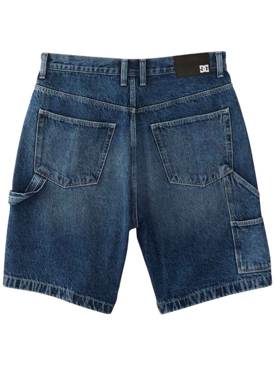 Carpenter Baggy 22" Denim Shorts - Dark Indigo